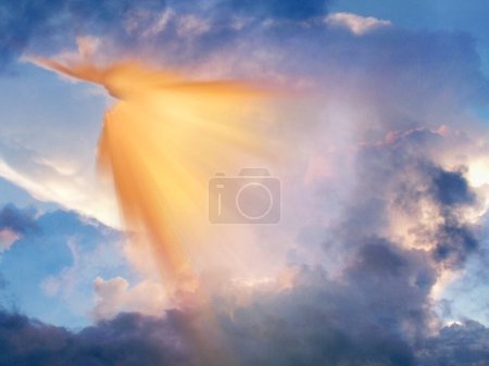 Téléchargez les photos : Lumière sainte, image créative abstraite - en image libre de droit