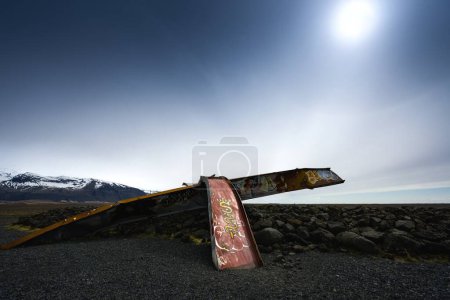 Photo for Damaged bridge in Iceland - Royalty Free Image