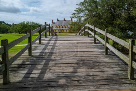 Photo for Historic Whalehead Museum in the Distance - Royalty Free Image