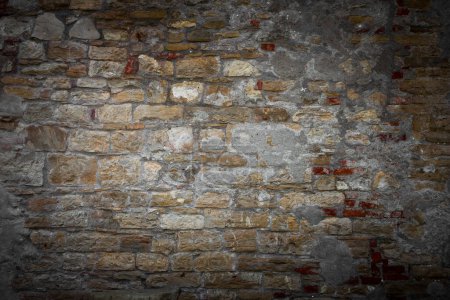 Téléchargez les photos : Mur rustique vue rapprochée - en image libre de droit