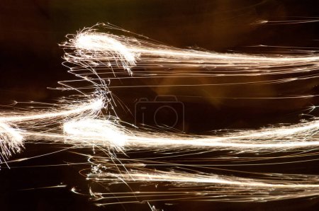 Photo for Abstract creative backdrop. lightning spark swirl - Royalty Free Image