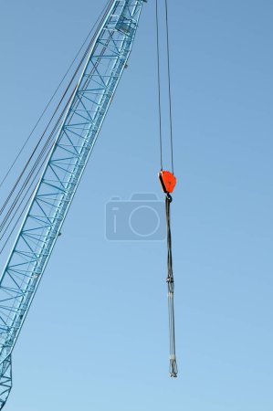 Photo for Crane on blue sky background - Royalty Free Image