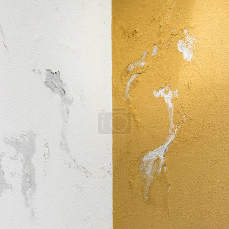 Photo for Paint peeling off from the wall - Royalty Free Image