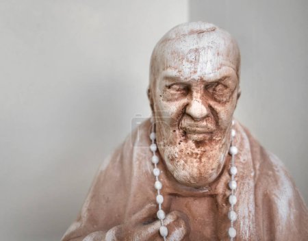 Photo for Statue of Saint Father Pio - Royalty Free Image
