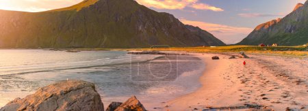 Photo for Landscape at sunset in Norway - Royalty Free Image