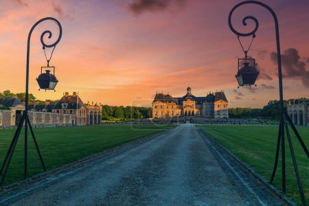 Foto de El castillo de Vaux-le-Vicomte en Francia - Imagen libre de derechos