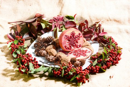 Téléchargez les photos : Vue rapprochée des fruits italiens d'hiver - en image libre de droit