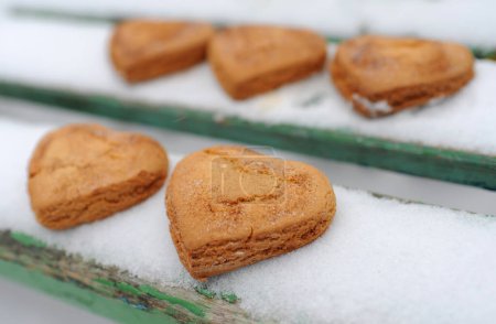 Téléchargez les photos : Cookies de vacances, dessert maison - en image libre de droit