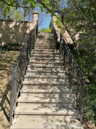 Téléchargez les photos : Escaliers à l'Arboretum de Budapest - en image libre de droit