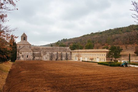 Foto de Abbaye Notre-Dame de Senanque en Francia - Imagen libre de derechos