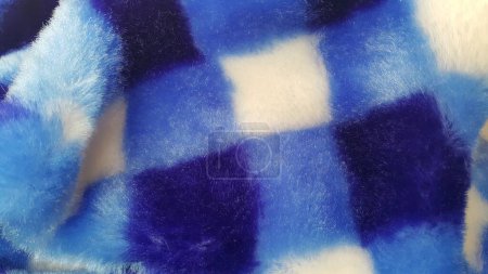 Téléchargez les photos : Closeup view of colorful soft blanket - en image libre de droit