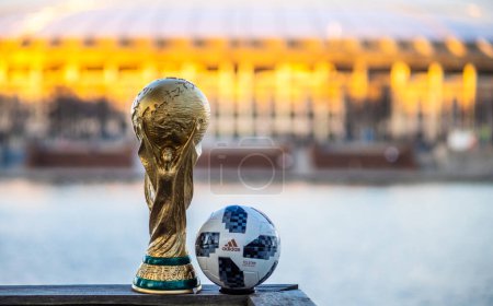 Téléchargez les photos : Coupe du monde de football, Coupe du monde FIFA, Vue rapprochée - en image libre de droit