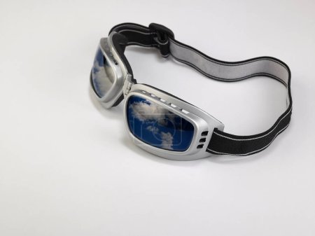 Photo for Pilot goggles, close-up view - Royalty Free Image
