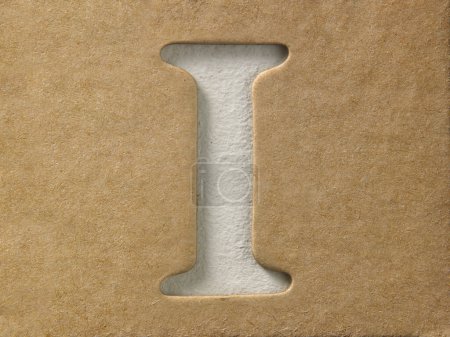 Foto de "letra i ", plantilla de diseño DIY Alphabet - Imagen libre de derechos