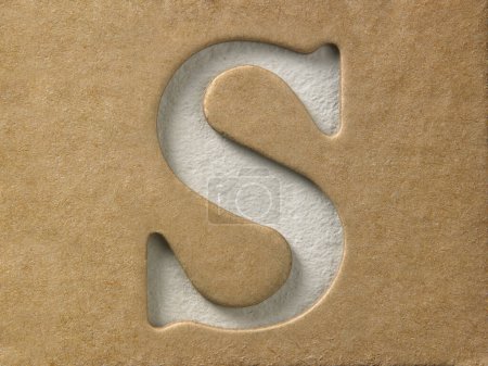 Foto de "letra s ", plantilla de diseño DIY Alphabet - Imagen libre de derechos