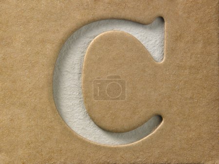 Foto de "letra c ", plantilla de diseño DIY Alphabet - Imagen libre de derechos