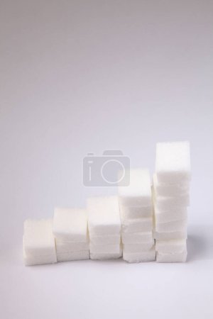 Foto de Cubo de azúcar, primer plano - Imagen libre de derechos
