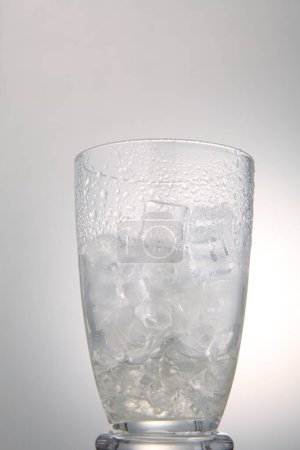 Photo for Glasss of ice, close up - Royalty Free Image