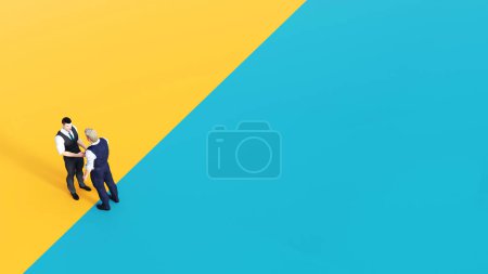 Photo for Business relationship concept background - Royalty Free Image