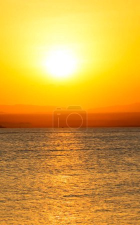 Téléchargez les photos : Belle vue sur le coucher du soleil à Djibouti - en image libre de droit