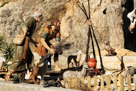 Foto de Figuras tradicionales de la Natividad en Jijona - Imagen libre de derechos