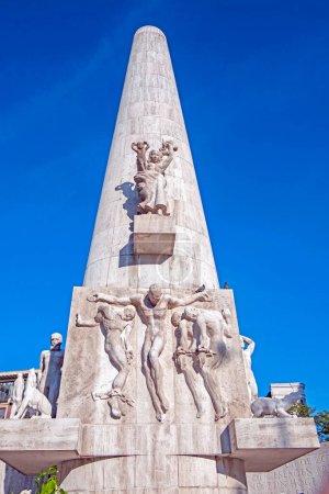 Photo for Amsterdam, Netherlands - May 6, 2020:Monument on the Dam - Royalty Free Image