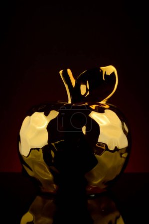 Photo for One Golden Apple close up - Royalty Free Image