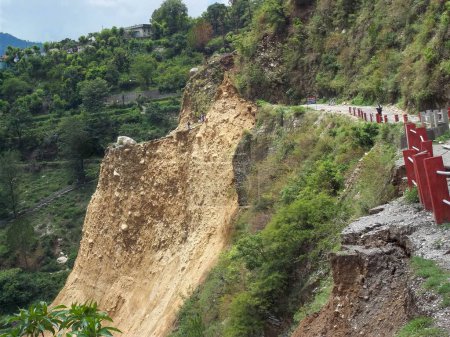 Photo for Disaster landslide in India - Royalty Free Image