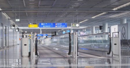 Photo for "Frankfurt Airport During Covid Times" - Royalty Free Image