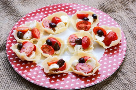 Photo for Close-up view of delicious italian appetizers - Royalty Free Image