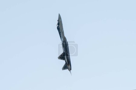 Photo for Military plane in the sky - Royalty Free Image
