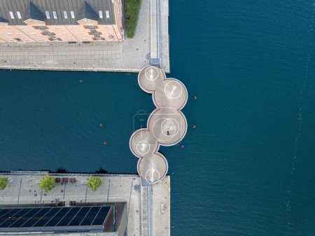 Photo for Circle Bridge in Copenhagen, Denmark - Royalty Free Image