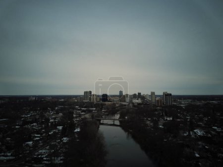 Photo for London Ontario Canada on a dreary winter day - Royalty Free Image