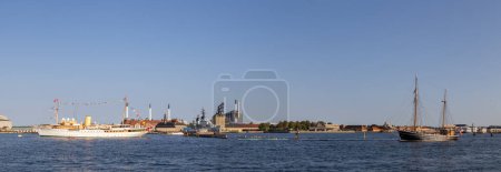 Téléchargez les photos : Copenhague Port Vue Panoramique - en image libre de droit