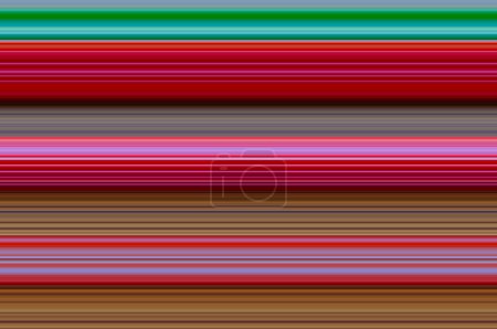 Photo for Abstract red, brown, green and white lines background - Royalty Free Image