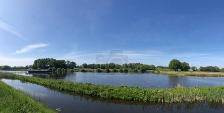 Téléchargez les photos : "Panorama from the Twente canal around Wiene " - en image libre de droit