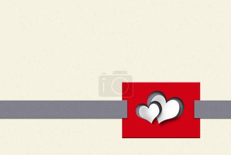 Téléchargez les photos : Modèle de conception de carte d'amour - en image libre de droit