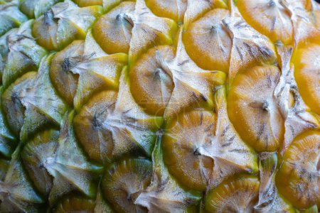 Téléchargez les photos : Ananas plein cadre vue rapprochée - en image libre de droit