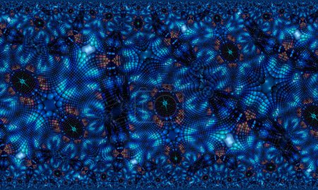 Téléchargez les photos : "Texture abstraite fond avec sphères bleues" - en image libre de droit