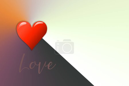 Téléchargez les photos : Valentines concept de carte de jour. Coeur pour la Saint-Valentin Contexte - en image libre de droit