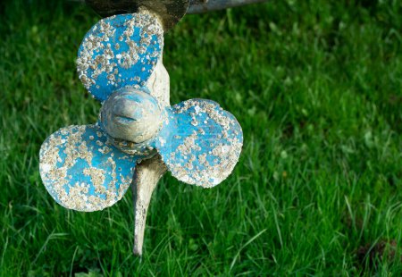 Photo for Old Propeller background view - Royalty Free Image