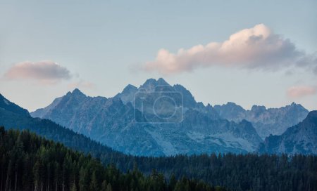Montagnes dans le parc national de High Tatra