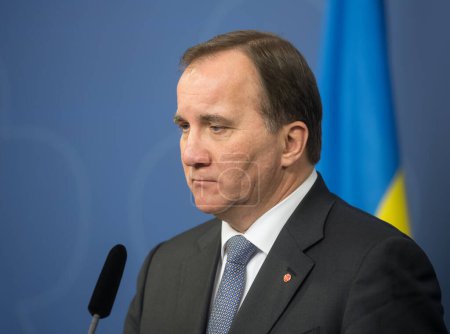 Foto de Primer Ministro del Reino de Suecia Stefan Lofven - Imagen libre de derechos