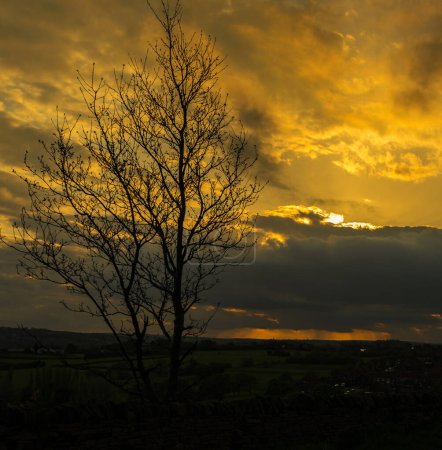 Foto de Vista de la puesta de sol en Reino Unido - Imagen libre de derechos