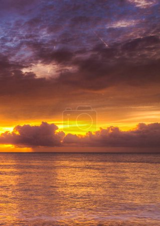 Photo for Landscape of seaside during sunset - Royalty Free Image