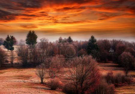 Photo for Beautiful sunset in Romania - Royalty Free Image