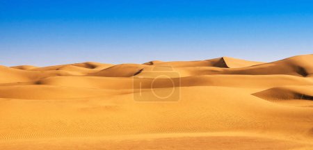 Photo for Nature background of Sahara desert, Morocco - Royalty Free Image