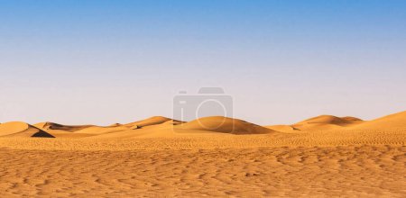 Téléchargez les photos : Scène pittoresque du désert du Sahara, nature du Maroc - en image libre de droit