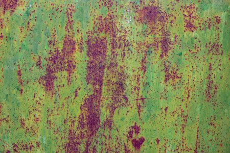 Photo for "Metal of a metal door, weathered in southern Spain" - Royalty Free Image