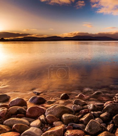 Photo for Amazing seascape with rocks on sunset - Royalty Free Image